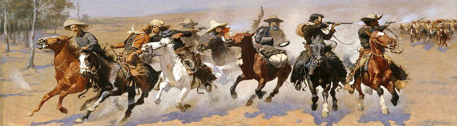 cowboys run amok